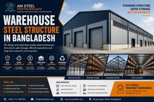 Warehouse Steel Structure in Bangladesh