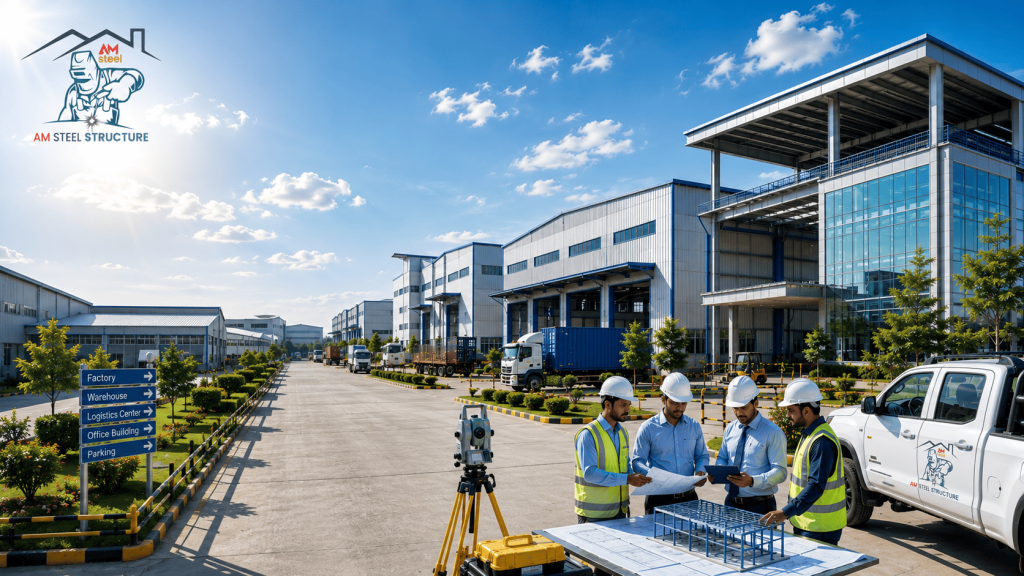 Steel Structure Company in Bangladesh – Factory Building by AM Steel