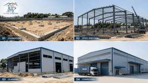 Steel Warehouse Construction Company